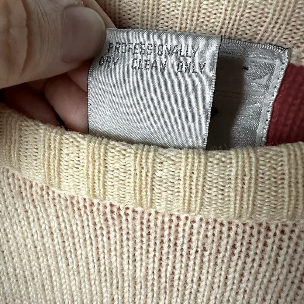 Sun Valley Sweater Men’s Size L Wool Pullover Vintage